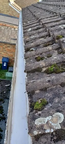 After - Gutter clearing job 2